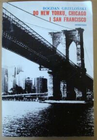 Miniatura okładki Grzeloński Bogdan Do New Yorku, Chicago i San Francisco. Szkice do biografii polsko-amerykańskich.