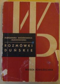 Miniatura okładki Grześkiewicz - Sukiennikowa Aleksandra Rozmówki duńskie.
