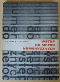 Miniatura okładki Guter R.S., Owczyński B.K. Wstęp do metod numerycznych.