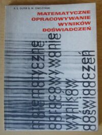 Miniatura okładki Guter R.S., Owczyński B.W. Matematyczne opracowywanie wyników doświadczeń.