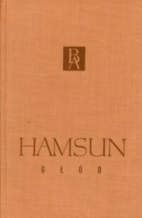 Miniatura okładki Hamsun Knut Głód. /Biblioteka Arcydzieł/