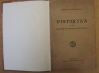 Zdjęcie nr 3 okładki Handelsman Marceli Historyka. Część I. Zasady metodologji historji.