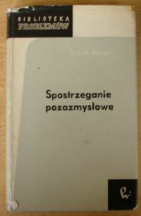 Miniatura okładki Hansel C.E.M. Spostrzeganie pozazmysłowe. /Biblioteka Problemów. Tom 141/