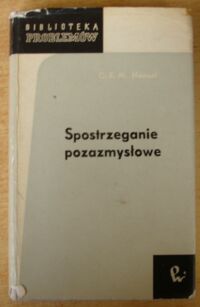 Zdjęcie nr 1 okładki Hansel C.E.M. Spostrzeganie pozazmysłowe. /Biblioteka Problemów. Tom 141/