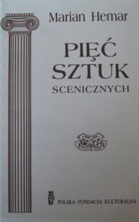 Miniatura okładki Hemar Marian Pięć sztuk scenicznych.