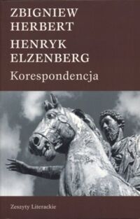 Zdjęcie nr 1 okładki Herbert Zbigniew Elzenberg Henryk Korespondencja. 