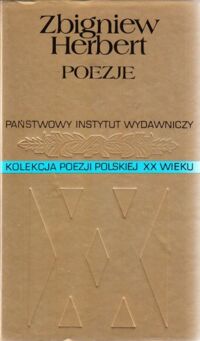 Miniatura okładki Herbert Zbigniew Poezja. /Kolekcja Poezji Polskiej XX wieku/