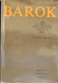 Miniatura okładki Hernas Czesław Barok. /Historia Literatury Polskiej/