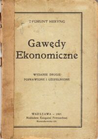 Miniatura okładki Heryng Zygmunt Gawędy Ekonomiczne.