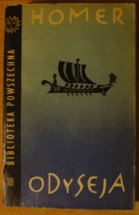 Miniatura okładki Homer /przeł. J. Parandowski/ Odyseja. /Biblioteka Powszechna/