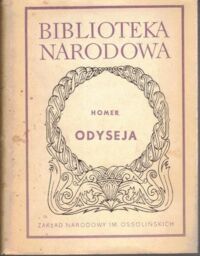 Zdjęcie nr 1 okładki Homer /przeł. L. Siemieński, wstęp Z. Abramowiczowa, oprac. J. Łanowski/ Odyseja. (Wybór). /Seria II. Nr 21/