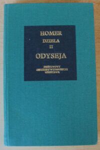 Miniatura okładki Homer /wstęp Z. Kubiak, przeł. L. Siemieński/ Odyseja. /Bibliotheca Mundi/. /Dzieła II/