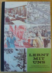 Zdjęcie nr 1 okładki Honsza Joanna, Honsza Norbert Lernt mit uns. Podręcznik języka niemieckiego dla klasy IV liceum ogólnokształcącego.