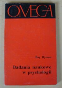Miniatura okładki Hyman Ray Badania naukowe w psychologii.