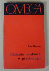 Zdjęcie nr 1 okładki Hyman Ray Badania naukowe w psychologii.