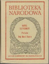 Zdjęcie nr 1 okładki Irzykowski Karol /oprac. A. Budrecka/ Pałuba. Sny Marii Dunin. /Seria I. NR 240/