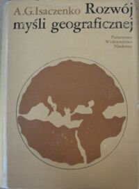 Miniatura okładki Isaczenko A.G. Rozwój myśli geograficznej. 