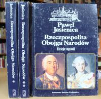 Miniatura okładki Jasienica Paweł Rzeczpospolita Obojga Narodów. Tom I-III.