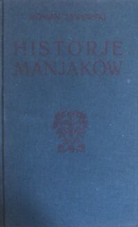 Miniatura okładki Jaworski Roman Historje manjaków.