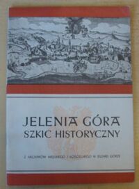 Miniatura okładki  Jelenia Góra. Szkic historyczny.