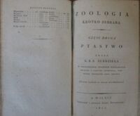 Zdjęcie nr 3 okładki Jundziłł X.B.S. Zoologia krótko zebrana. Cz.I/II w 1 vol. Część pierwsza Źwierzęta ssące. Część druga Ptastwo.