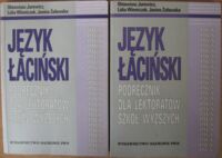 Miniatura okładki Jurewicz O., Winniczuk L., Żuławska J. Język łaciński. Podręcznik dla lektoratów szkół wyższych. T.I/II.