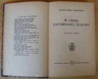 Zdjęcie nr 2 okładki Kaden-Bandrowski Juljusz W cieniu zapomnianej olszyny. /Z cyklu: "Miasto mojej matki"/