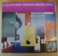 Zdjęcie nr 1 okładki  Kalendarz wrocławski 1973.