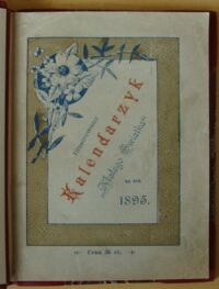 Zdjęcie nr 2 okładki  Kalendarzyk ilustrowany "Małego Światka" dla dzieci i młodzieży na rok 1895.