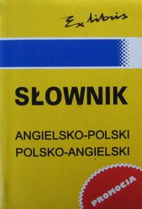 Zdjęcie nr 1 okładki Kałuża Jan J. Słownik podręczny angielsko-polski polsko-angielski.