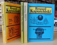 Miniatura okładki Kapuściński Ryszard Wrzenie świata. Tom I-IV. T.I. Kirgiz schodzi z konia. Chrystus z karabinem na ramieniu. T.II. Wojna futbolowa. Jeszcze dzień życia. T.III. Cesarz. Szachinszach. T.IV. Busz po polsku. Notes. 