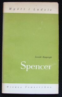 Miniatura okładki Kasprzyk Leszek Spencer. /Myśli i Ludzie/