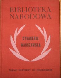 Miniatura okładki Kawyn Stefan /oprac./ Cyganeria warszawska. /Seria I. Nr 192/