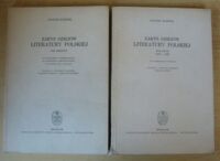 Miniatura okładki Kleiner Juliusz Zarys dziejów literatury polskiej. T.I-II.
