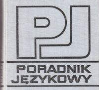 Miniatura okładki Kniagininowa Maria, Pisarek Walery Poradnik językowy. Podręcznik dla pracowników prasy, radia i telewizji. /Biblioteka Wiedzy o Prasie/