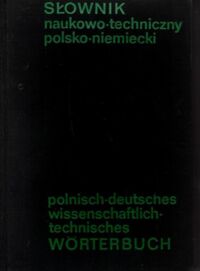 Zdjęcie nr 1 okładki Koch Zbigniew J. Słownik naukowo-techniczny polsko-niemiecki.