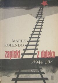 Miniatura okładki Kolendo Marek Zapiski z daleka.[Fragmenty wspomnień]. Część I 1944-1954. Część II 1954-1956.