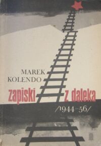 Miniatura okładki Kolendo Marek Zapiski z daleka.[Fragmenty wspomnień]. Część I 1944-1954. Część II 1954-1956.