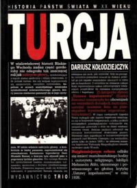 Miniatura okładki Kołodziejczyk Dariusz Turcja. /Historia Państw Świata w XX Wieku/