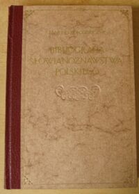 Miniatura okładki Kołodziejczyk Edmund /zestawił/ Bibliografia słowianoznawstwa polskiego.