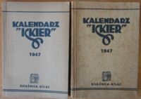 Miniatura okładki Kopczewski Władysław /oprac./ Kalendarz Iskier na rok 1947. Mała encyklopedia i notatnik. Rok XVI. Cz.I/II.