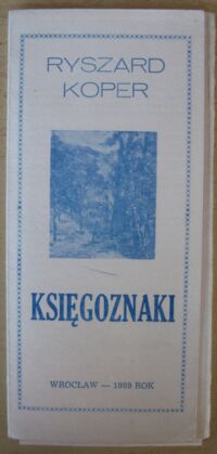 Miniatura okładki Koper Ryszard Księgoznaki.