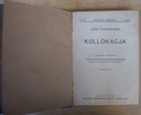 Miniatura okładki Korzeniowski Józef Kollokacja. /Seria I. Nr 28/