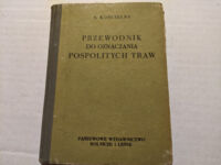 Miniatura okładki Kościelny S. Przewodnik do oznaczania pospolitych traw.