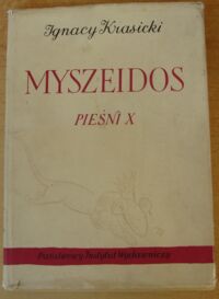 Miniatura okładki Krasicki Ignacy /ilustr. Berezowska Maja/ Myszeidos. Pieśni X.