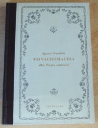 Miniatura okładki Krasicki Ignacy Monachomachia czyli Wojna mnichów.