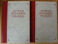 Miniatura okładki Krasiński Adam Stanisław biskup Słownik synonimów polskich. T.I-II.
