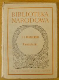 Miniatura okładki Kraszewski J.I. /oprac. W. Danek/ Pamiętniki. /Seria I. Nr 207/