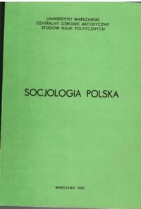 Miniatura okładki Krawczyk Zbigniew /red./ Socjologia polska.