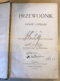Miniatura okładki Krechowiecki Adam /odpowiedzialny redaktor/ Przewodnik naukowy i literacki. Rocznik XI-1883. Dodatek miesięczny do"Gazety Lwowskiej".